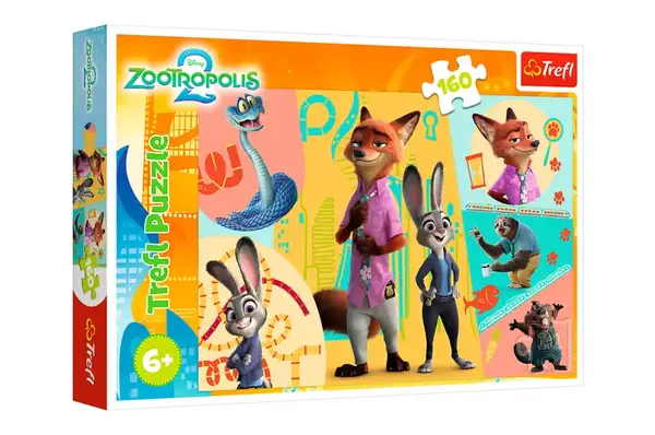 Пазли - 160 елм. - 15429 "Зоотрополіс" Trefl купити