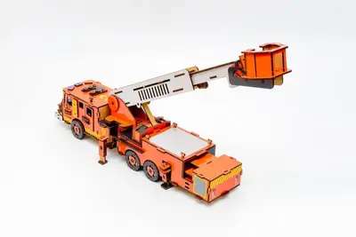 Конструктор Puz-00921"Пожежна Машина"(розмір моделі 50x13x10см) PuzzleOk купити