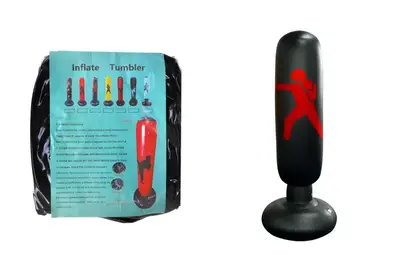 Боксерська груша-стовп надувна на підставці 160 см купити