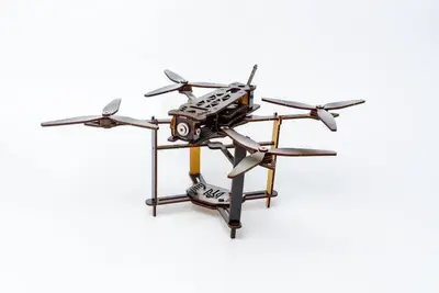 Конструктор Puz-00923 FPV "Дрон"дерев'яний, PuzzleOk купити