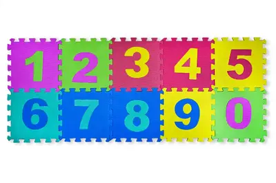 Пазли Фомові EVA0635 цифри, 10 деталей, 1 деталь: 28,5 * 28,5 * 0,8 см, в плівці купити