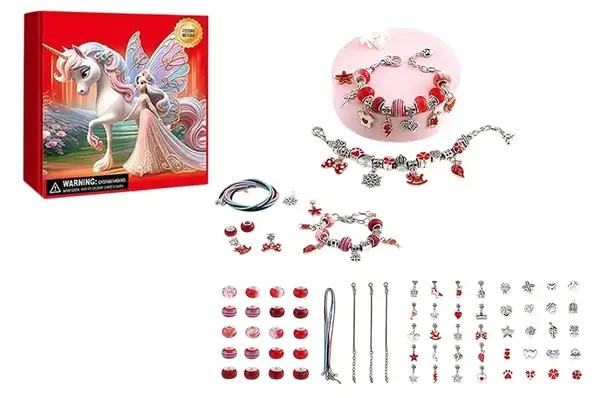 Біжутерія для дівчат LZCZ005-A типу пандора, для створення прикрас коробка 15x5x15 купити