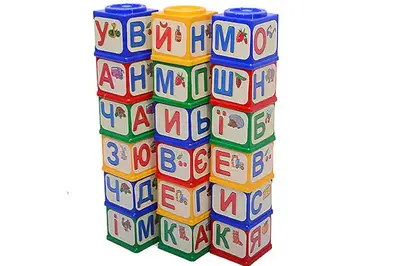 Кубики "Абетка" 0576 Юніка купити