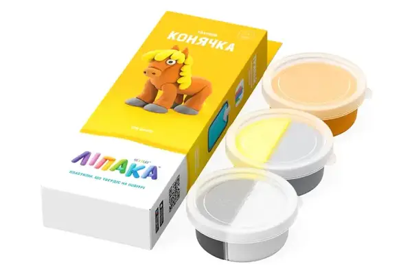 Набір пластиліну Ліпака Конячка (30046-UA01) купити недорого в Україні, фото 4