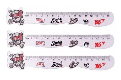 Лінійка YES 15 см фігурна "Dog", пластик, 370634 купити