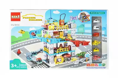 Конструктор 16003B "Паркінг" 212 дет. в коробці р.58x8x38 см YG Toys купити