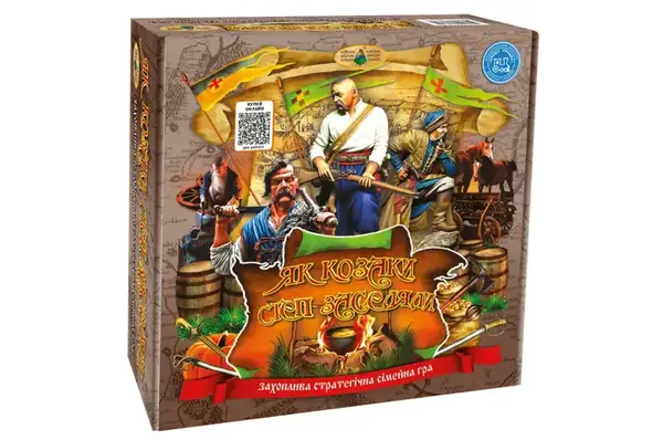 Настільна гра "Як козаки степ заселяли" КФІ купити