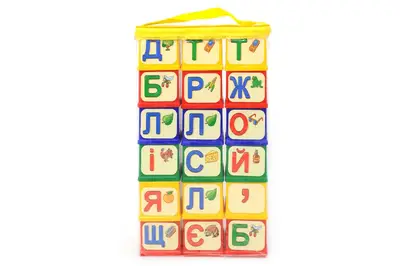 Кубики "Абетка" 0576 Юніка купити