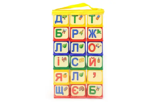 Кубики "Абетка" 0576 Юніка купити недорого в Україні, фото 2