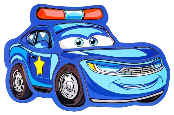 Пазл-складалка Puz- 22966 "Поліцейська машинка" PuzzleOk купити недорого в Україні, фото 3