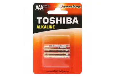 Батарейки Toshiba R03 Red Alkaline 2 шт.на блістері купити