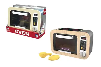 Мікрохвильовка 818-502A з набором батарейка, музика, світло кор.29x14,2x20,4 см купити