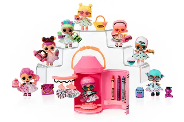 Набір з лялькою L.O.L. SURPRISE! серії Crayola–кольоринки (з аксесуарами) купити недорого в Україні, фото 3