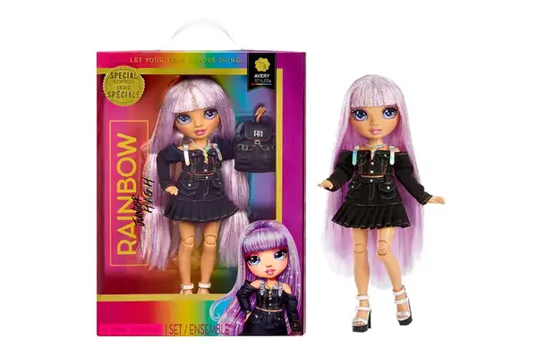 Лялька RAINBOW HIGH серії "Junior High" - ЕЙВЕРІ СТАЙЛЗ (з аксесуарами) 590798 купити