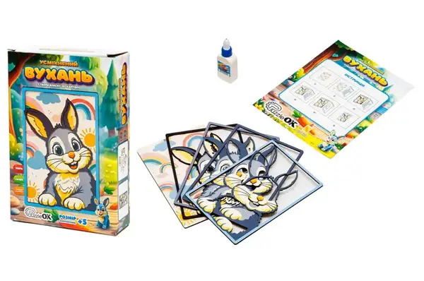 Картина пазл 3D Puz-40010 "Усміхнений Вухань" дерев'яна PuzzleOk купити