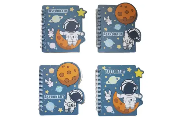 Блокнот на пружині 95400WB Космос 13 x10 см, 60 аркушів купити