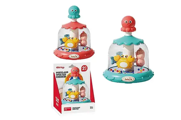 Дзиґа 6236 в коробці р.13.5x13.5x18.5см YG Toys купити