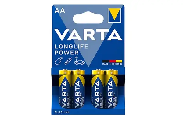 Батарейки LR-6 Longlife Power alkaline 4 шт. на блістері Varta купити