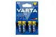 Батарейки LR-6 Longlife Power alkaline 4 шт. на блістері Varta купити недорого в Україні, фото 19476