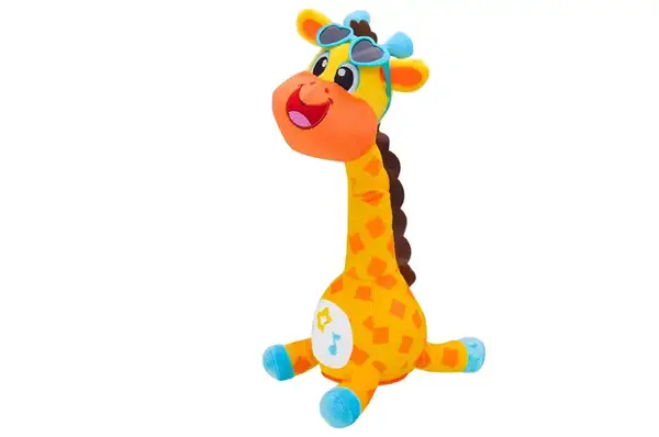 Інтерактивна іграшка KH37-001 Жираф, м'яка, музична, повтор голосу р, 11x34x14 см Kids hits купити недорого в Україні, фото 3