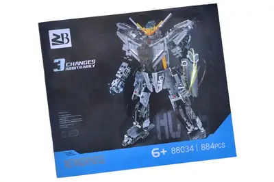Конструктор 88034A "Трансформер" 884 дет. в коробці р.40,5x9,5x59,5 см YG Toys купити