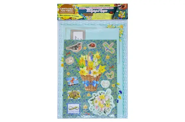 Листівка до 8 березня своїми руками НЛ-01-02 Вид 2 купити