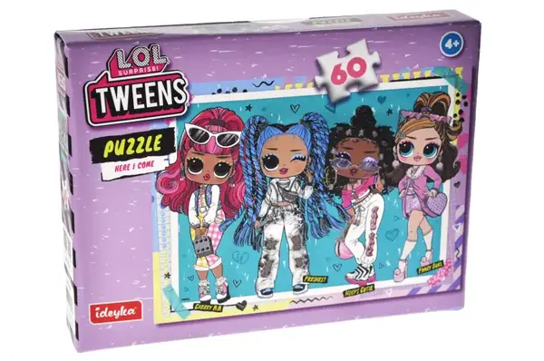Гра-головоломка. Набір пазлів LP60-001 L.O.L. Surprise! Tweens Here I Come,60 елементів IDEYKA купити