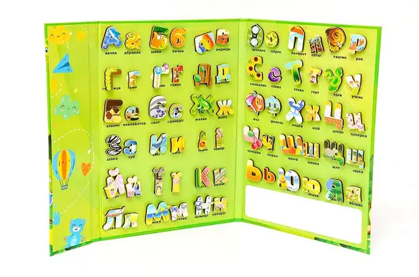 Алфавіт на липучках Puz-26919 р.30х22х2см PuzzleOk купити недорого в Україні, фото 3