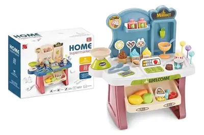 Ігровий набір "Супермаркет" озвучений, зі світлом в коробці 668-73 р.37*11*28см купити