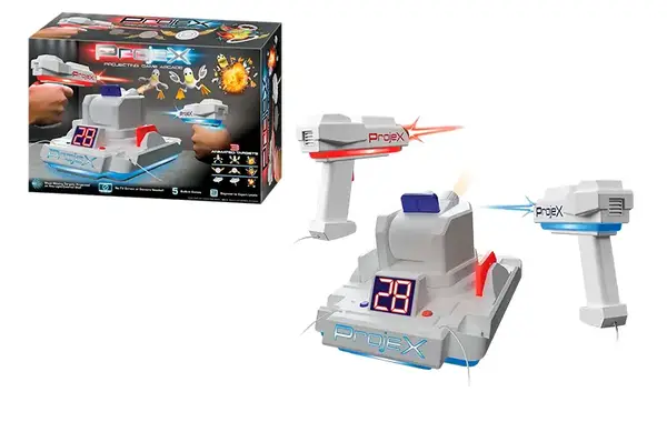 Ігровий набір для лазерних боїв 52608 Проектор LASER X ANIMATED (2 ігрові бластери,3 слайди-цілі) купити