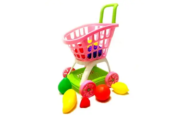 Візок "Супермаркет" з фруктами KW-36-006-1 KinderWay купити