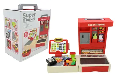 Набір супермаркет HS5599 на батарейках, в коробці р.27x15x25 см YG Toys купити