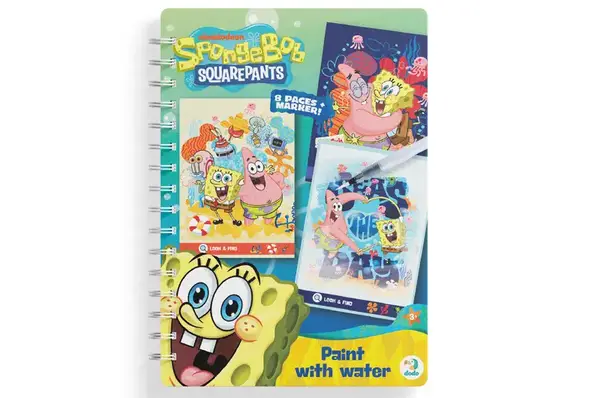 Набір водних розмальовок 200642 "Малюй водою: SpongeBob" DoDo купити недорого в Україні, фото 6