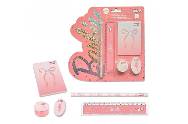 Набір канцелярії 450271 "Barbie", 5 предметів Yes купити