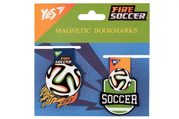 Закладки магнітні 708111 "Football Soccer", 2шт Yes купити недорого в Україні, фото 2