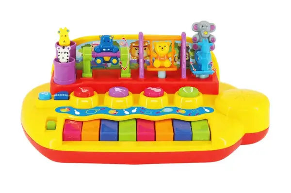 Піаніно ЗВІРЯТА НА ГОЙДАЛЦІ 063412 KIDDI SMART (українська мова) купити недорого в Україні, фото 3