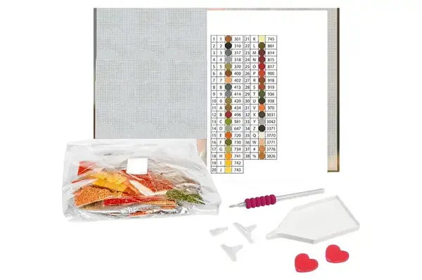 Набір з алмазною мозаїкою для дітей "Чарівний ведмедик" 30х40см IDEYKA купити недорого в Україні, фото 4