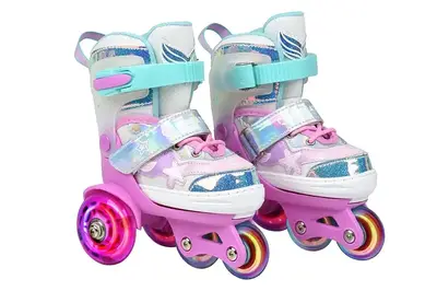 Дитячі розсувні роликові ковзани-квади Maraton Glory XS (27-30) купити