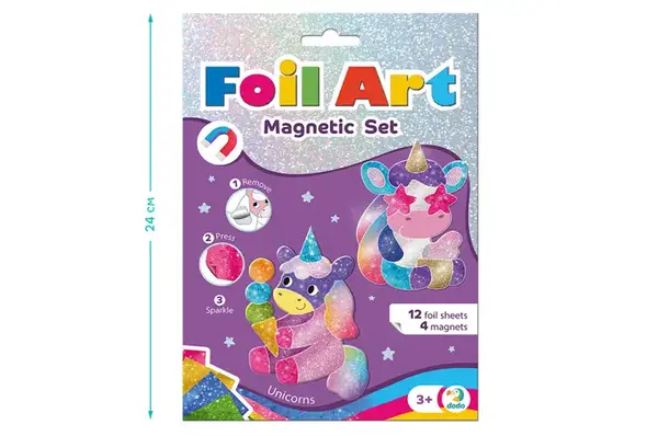 Магнітний набір для творчості з фольгою 200297 "Єдинороги" DoDo купити недорого в Україні, фото 3