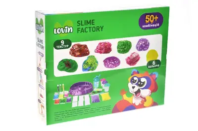 Набір для дослідів 80155 "Slime Factory" LOVIN купити