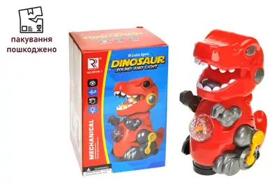 OUTLET Динозаврик музичний, зі світлом, на батарейках, в коробці ZR148-1 р.21,5*14,3*14,3см OUTLET Динозаврик музичний, зі світлом, на батарейках, в коробці ZR148-1 р.21,5*14,3*14,3см купити