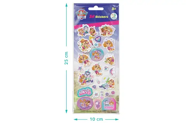 Набір 3D-наліпок 200673 "Щенячий Патруль. Щенята Єдиноріжки" DoDo купити недорого в Україні, фото 3