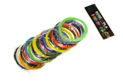 Запаска до 3D ручки пластик PLA 5м 18 кольорів в ас. купити