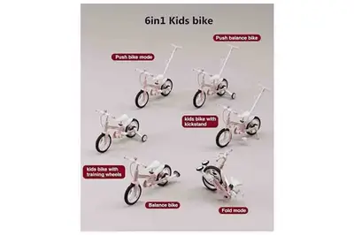 Велосипед трансформер Strider Pink 6in1 Maraton купити