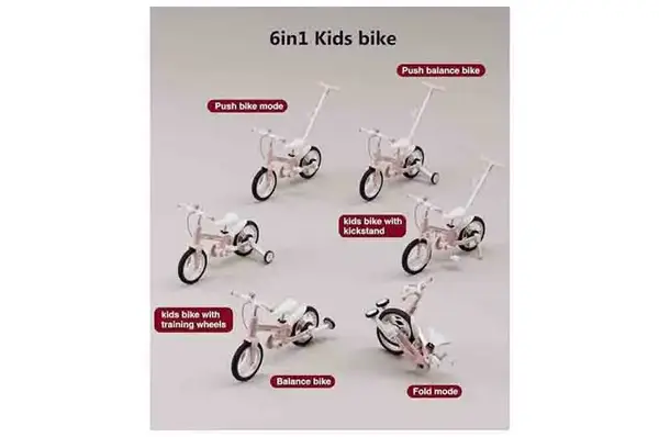 Велосипед трансформер Strider Pink 6in1 Maraton купити недорого в Україні, фото 2