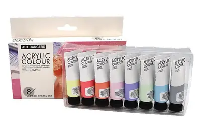 Набір фарб акрилових Пастель "Art ranger" 0822-PFEA3 8 кольорів 22 мл купити