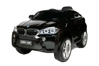 Електромобіль Kidsauto BMW X6 M чорний JJ2199 2*6V7AH 2X35W з радіокеруванням 2,4G, з функцією MP3, гніздом для картки USB/TF Електромобіль Kidsauto BMW X6 M чорний JJ2199 2*6V7AH 2X35W з радіокеруванням 2,4G, з функцією MP3, гніздом для картки USB/TF купити