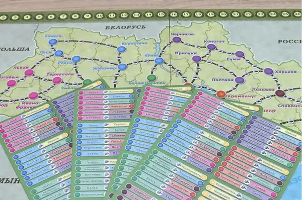 Настільна гра "Галопом по Україні" ARTOS купити недорого в Україні, фото 3
