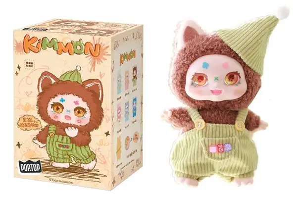 Колекційна м'яка іграшка 556005 "Я – МІМОН" з кільцем, у дисплеї, в асортименті POP TOP KIMMON купити недорого в Україні, фото 3