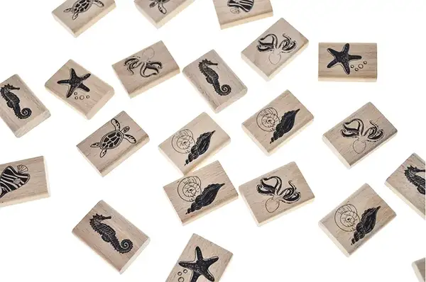 Дерев'яна гра "Дитячий Маджонг" 49 дет. 900552 IGROTECO купити недорого в Україні, фото 4